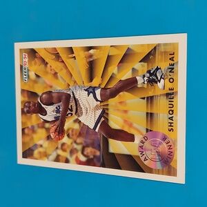 Shaquille O'neal Rookie Trading Card